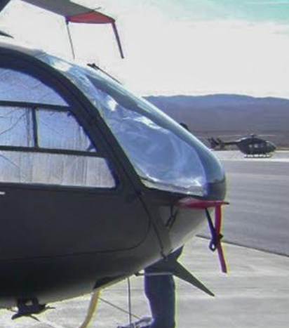 EC145 Helicopter Sun Shade for Windshield
