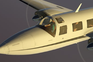 Piper PA-60 Aerostar (pressurized) 601P thru 850 - Cockpit Only Sun Shield Set